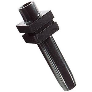 HellermannTyton H321-PVC-BK-T1 Knikbeschermingstule Montagegat: 8.5 mm Klem-Ø (max.): 6 mm PVC Zwart 1 stuk(s)