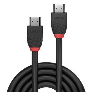 LINDY 36470 HDMI-kabel HDMI Aansluitkabel HDMI-A-stekker, HDMI-A-stekker 0.50 m Zwart 4K UHD