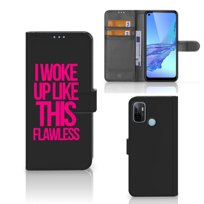 OPPO A53 | OPPO A53s Hoesje met naam Woke Up - Origineel Cadeau Zelf Maken OPPO A53 | OPPO A53s Hoesje met naam Woke Up - Origineel Cadeau Zelf Maken