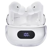 Intenso Buds Plus TWS True Wireless koptelefoon T312AE met Active Noise Cancelling, ENC, Bluetooth en tot 25 uur muziekweergave, wit