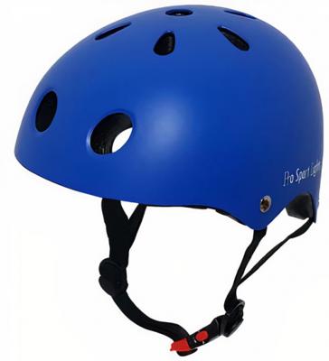 Pro Sport Lights fietshelm junior polystyreen blauw