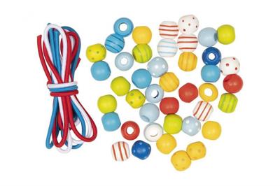 Goki kralenset ketting hout 46-delig Goki kralenset ketting hout 46-delig