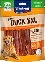 Vitakraft Vlezige hondensnack Duck XXL eendenfiletstrips (1 x 250 g)