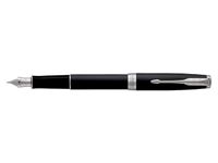 Vulpen Parker Sonnet matte black lacquer CT medium - thumbnail