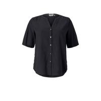 Tom Tailor My True Me top met plooien zwart