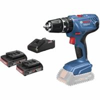 Bosch Professional 18V System accuschroefklopboormachine GSB 18V-21 (incl. 2 x 2,0 Ah accu, oplader GAL 18V-40, in L-BOXX)