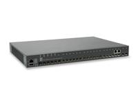 LevelOne 28-Port Stackable L3 Lite Managed Gigabit Glasvezel Switch (2 x Gigabit Enterprise / RJ45 Combo, 2 x 10GbE / 1 x 10GbE Module Slot)