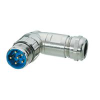 Weidmüller 1170290000 Sensor/actuator connector, niet geassembleerd M23 Stekker, haaks 1 stuk(s)