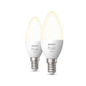 Philips Hue Kaarslamp White E14 Duo pack