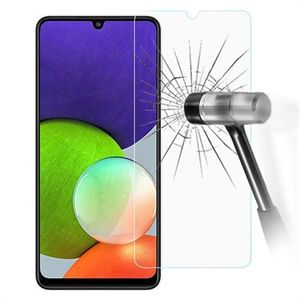 Samsung Galaxy A22 4G Screenprotector van gehard glas - 9H - Doorzichtig