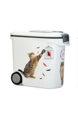 Curver - Voedselcontainer Kat - Wit - 35L - 12Kg