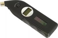 Carpoint bandenspanningsmeter Solar digitaal 14 cm zwart