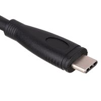 Akyga AK-USB-32 USB-kabel USB 3.2 Gen 2 (3.1 Gen 2) 0,3 m USB C Zwart - thumbnail