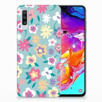 Samsung Galaxy A70 TPU Case Flower Power