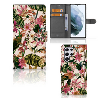 Samsung Galaxy S22 Ultra Hoesje Flowers