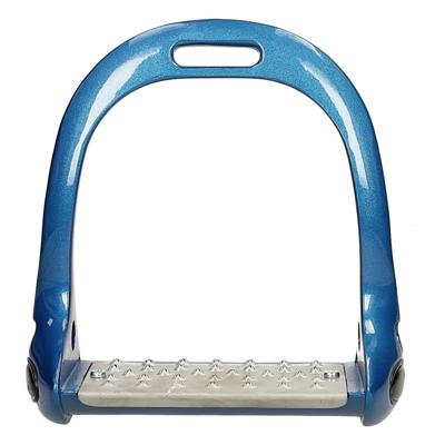 Stijgbeugels Epplejeck Color Aluminium Grip, 12,0 cm in blue