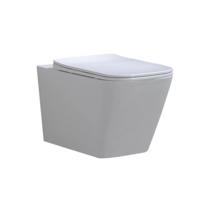 Wandcloset - Hangend toilet Alexandria Flatline - Inbouwtoilet Rimfree WC Pot