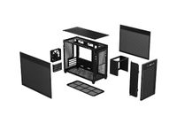 ASUS Prime AP201 MicroATX Mini Tower Zwart - thumbnail