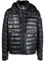 Moncler doudoune à patch logo - Noir