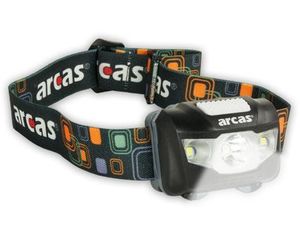 Arcas 7 Modi 5W Hoofdlamp LED werkt op batterijen 160 lm