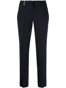 Peserico pantalon slim court - Bleu