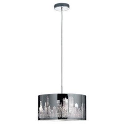 LED Hanglamp - Trion Kimo - E14 Fitting - Rond - Glans Chroom - Aluminium