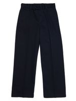 Nº21 Kids pantalon droit à logo brodé - Noir