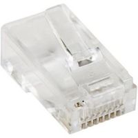 StarTech.com Cat5e RJ45 gevlochten modulaire stekkerconnector verpakking met 50 stuks - thumbnail