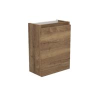 Fonteinkast Sanilux Trendline 52x40x22 cm Rechts Softclose Tabak Oak - thumbnail