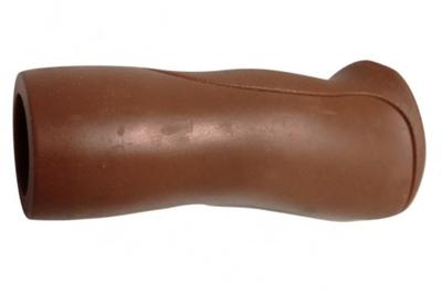 Gazelle handvat rechts/links 11,5 cm lichtbruin per stuk Gazelle handvat rechts/links 11,5 cm lichtbruin per stuk