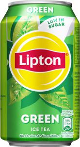 Lipton Ice Tea Green, blik van 33 cl, pak van 24 stuks