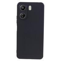 Xiaomi Poco C65/Redmi 13C Anti-Vingerafdruk Mat TPU Hoesje - Zwart - thumbnail