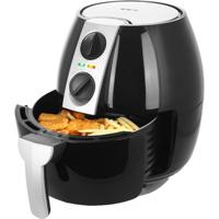 Emerio AF-116073 friteuse Heteluchtfriteuse 4,5 l Enkel Zwart, Zilver Vrijstaand 1500 W