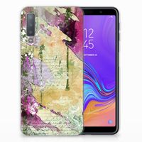 Hoesje maken Samsung Galaxy A7 (2018) Letter Painting