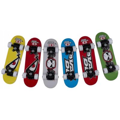 Skateboard met print 43 cm grijs - Skateboards