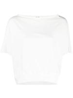 Rick Owens DRKSHDW T-shirt met afwerking - Wit