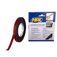 HPX Dubbelzijdige HSA bevestigingstape | Antraciet | 12mm x 10m - HSA004 | 10 stuks HSA004 - thumbnail