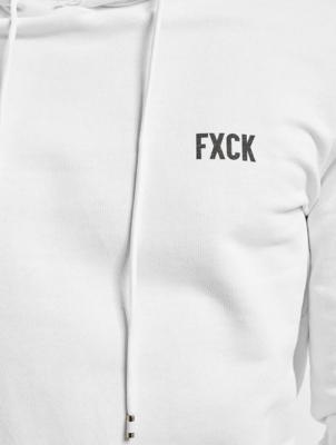 Aarhon / Hoody Fxck in wit