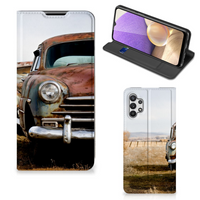 Samsung Galaxy A32 5G Stand Case Vintage Auto