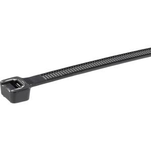 Panduit Cable Tie, 5.6"L (142mm), Intermediate, Weather Resistant, Black, 1000pc kabelbinder Nylon Zwart