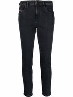 Diesel jean skinny Babhila à taille mi-haute - Noir