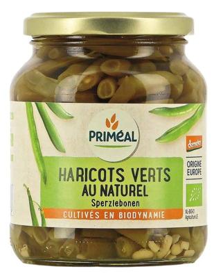 Primeal Haricots verts sperziebonen demeter bio