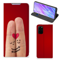 Samsung Galaxy S20 Plus Hippe Standcase Liefde - Origineel Romantisch Cadeau - thumbnail