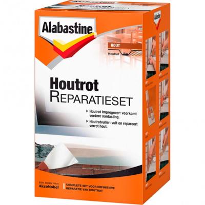 Alabastine Houtrotvuller reparatieset 0,5 kg Alabastine Houtrotvuller reparatieset 0,5 kg