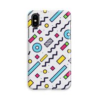 8-bit N°8: iPhone X Volledig Geprint Hoesje