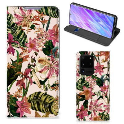 Samsung Galaxy S20 Ultra Smart Cover Flowers Samsung Galaxy S20 Ultra Smart Cover Flowers