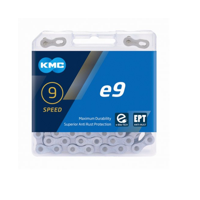 KMC E9 EPT Fietsketting 136 schakels Zilver - thumbnail