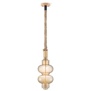 Home sweet home hanglamp Leonardo Diabolo - amber