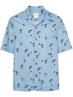 Paul Smith chemise à fleurs - Bleu