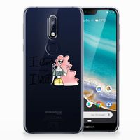 Nokia 7.1 Telefoonhoesje met Naam i Can